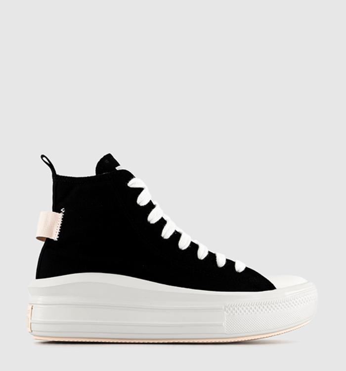Converse All Star Move Junior Trainers Black Egret Ghosted
