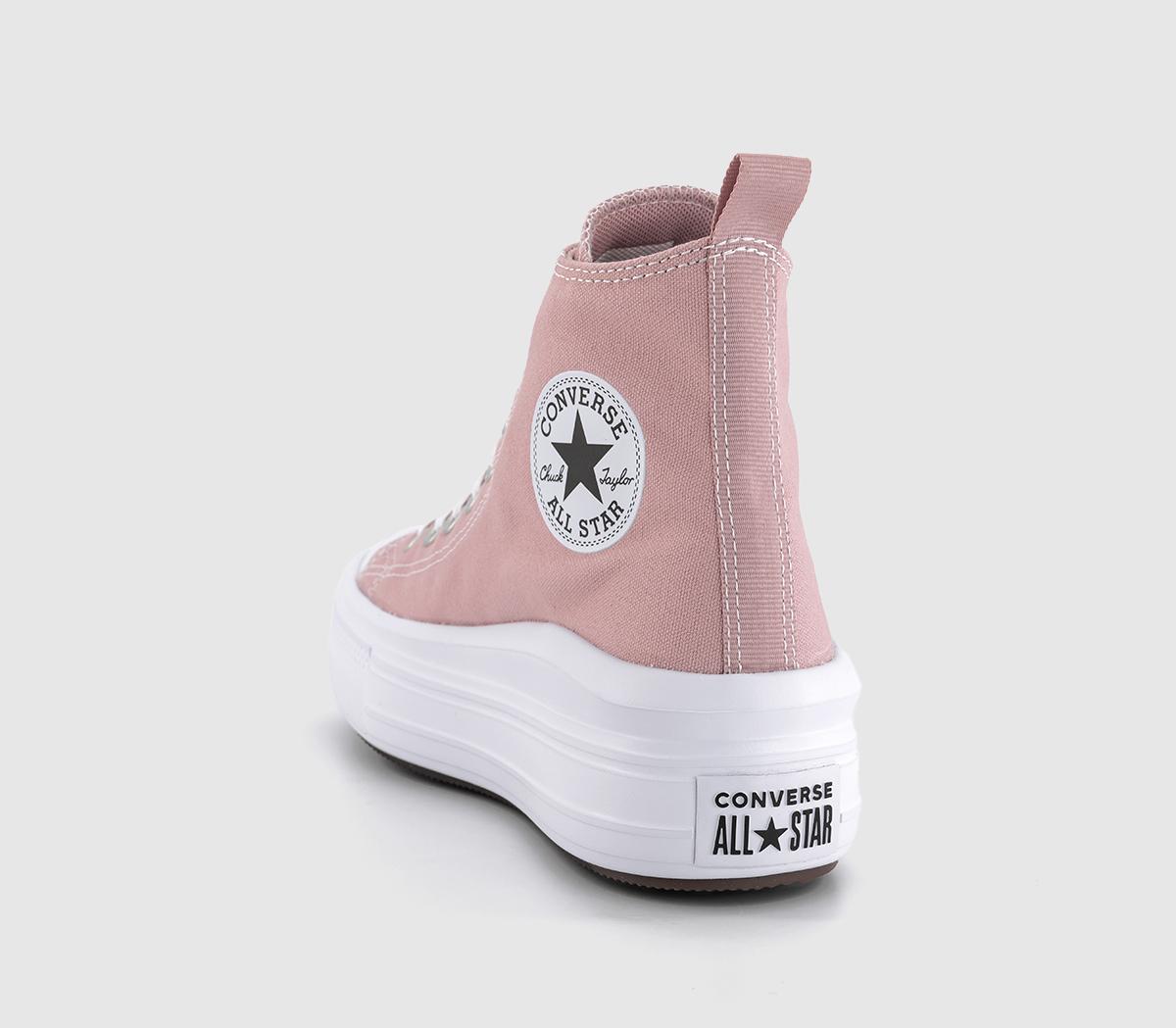 ConverseAll Star Move Jnr TrainersStatic Pink White Black
