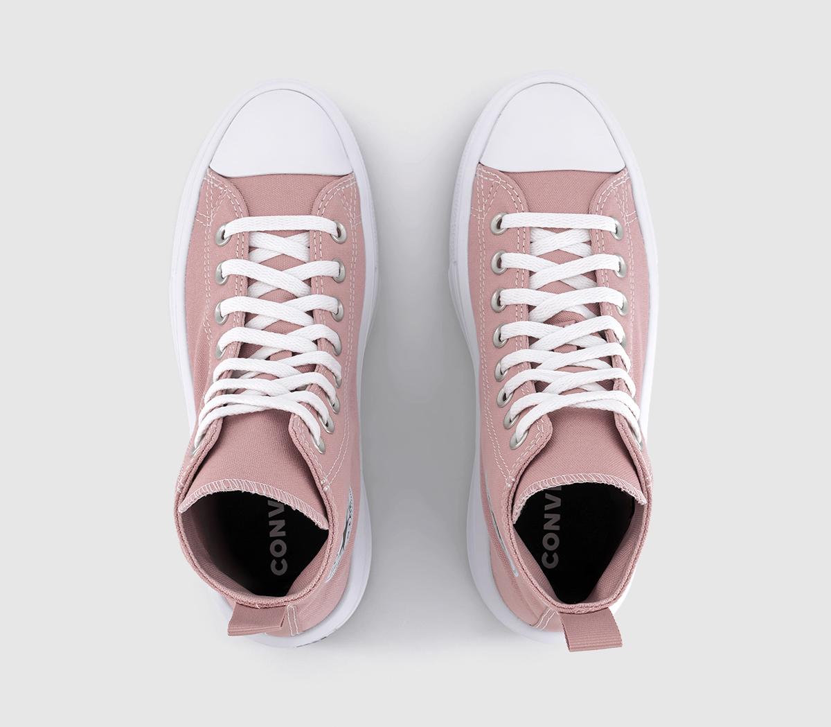 ConverseAll Star Move Jnr TrainersStatic Pink White Black