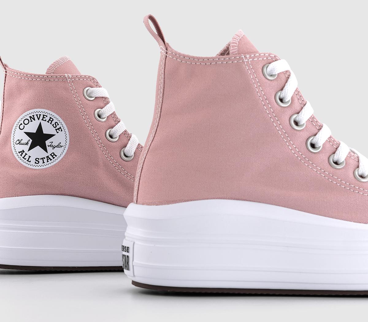 ConverseAll Star Move Jnr TrainersStatic Pink White Black