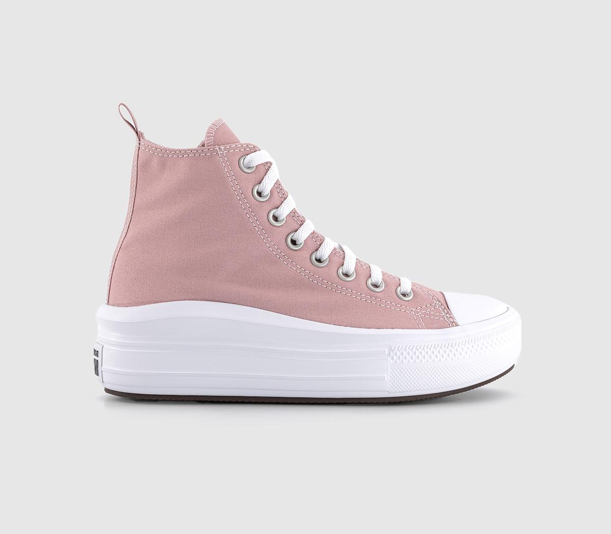 ConverseAll Star Move Jnr TrainersStatic Pink White Black