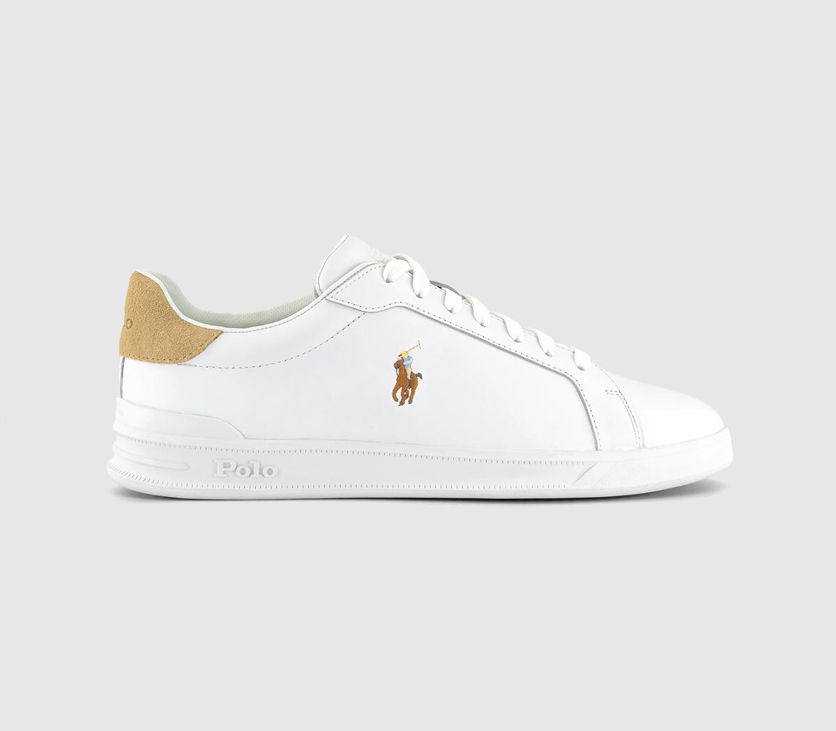 Polo Ralph LaurenHeritage Court TrainersWhite Stone