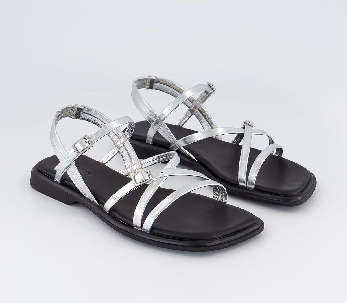 Vagabond ShoemakersIzzy Strappy SandalsSilver