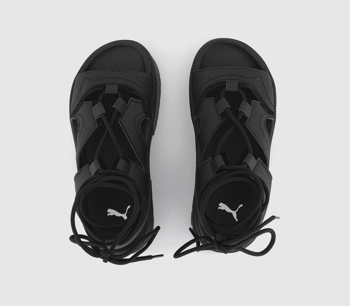 PUMAMayze Sandal LacesBlack White