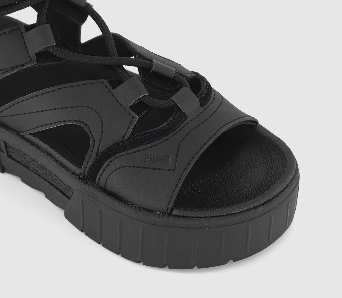 PUMAMayze Sandal LacesBlack White