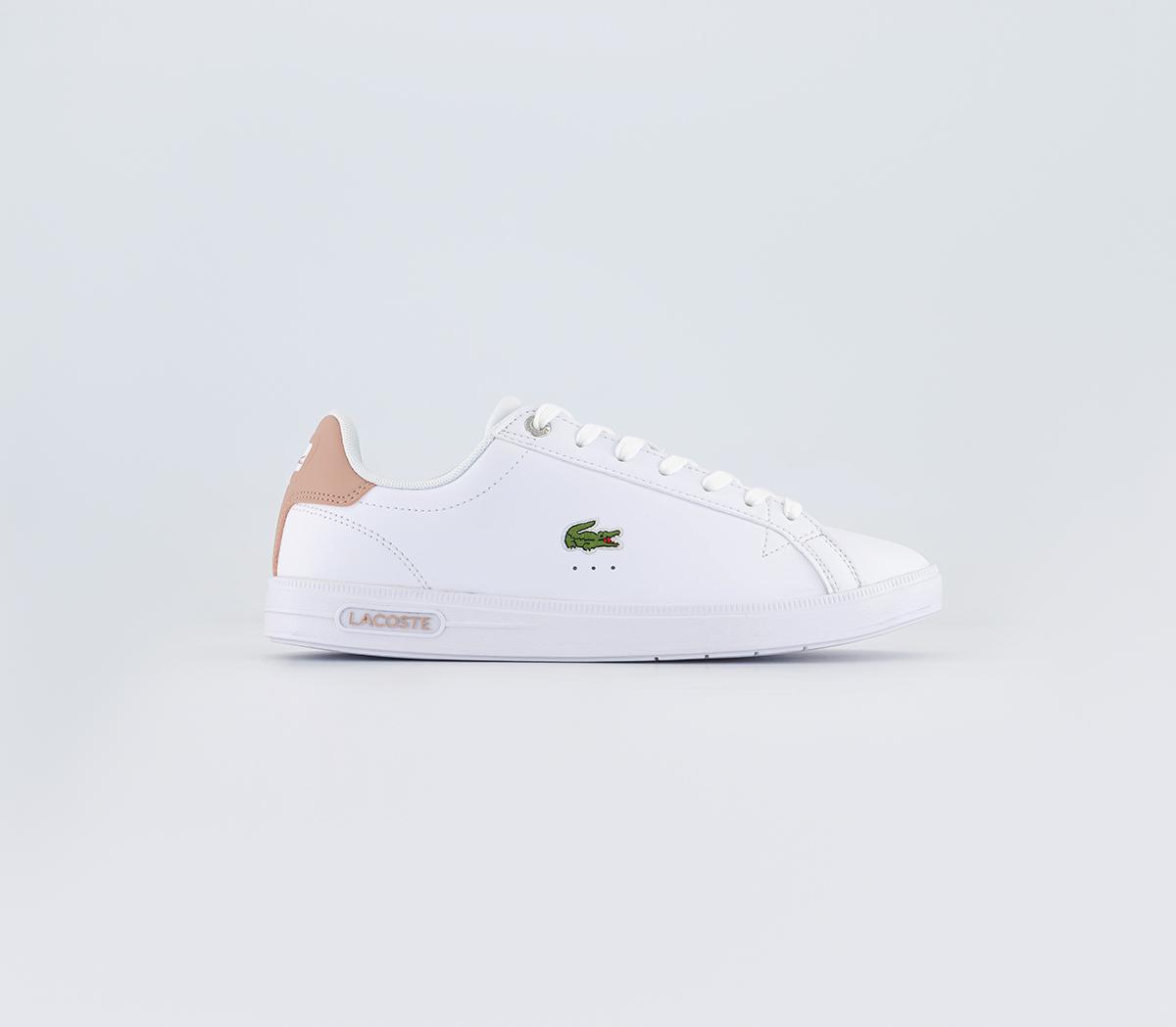 LacosteGraduate Pro TrainersPink White