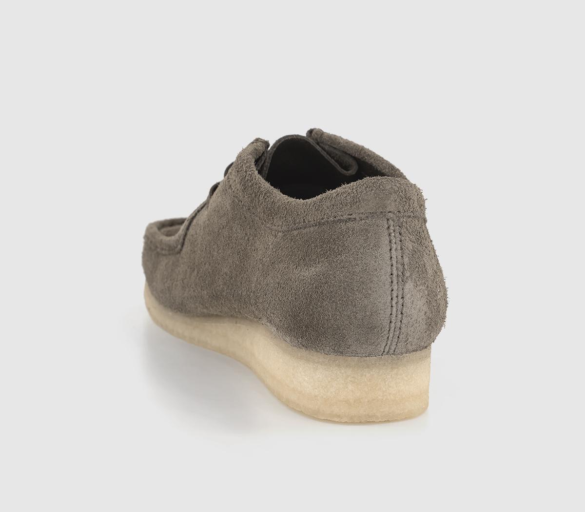 Clarks OriginalsClarks Originals Mens Wallabee ShoesDark Grey Suede