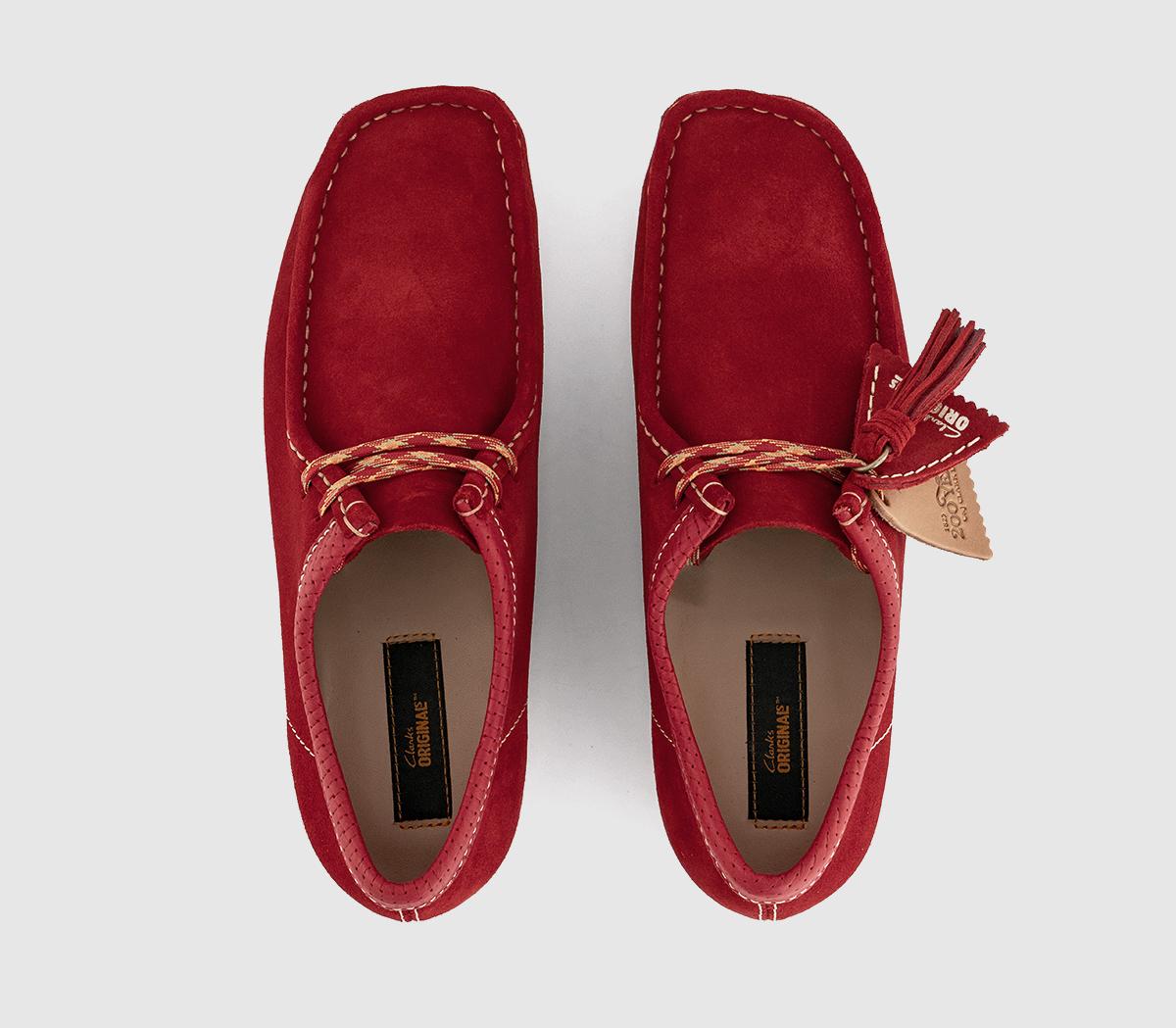 Clarks OriginalsClarks Originals Men's Wallabee Shoes Clarks OriginalsClarks Originals Men's Wallabee ShoesRed