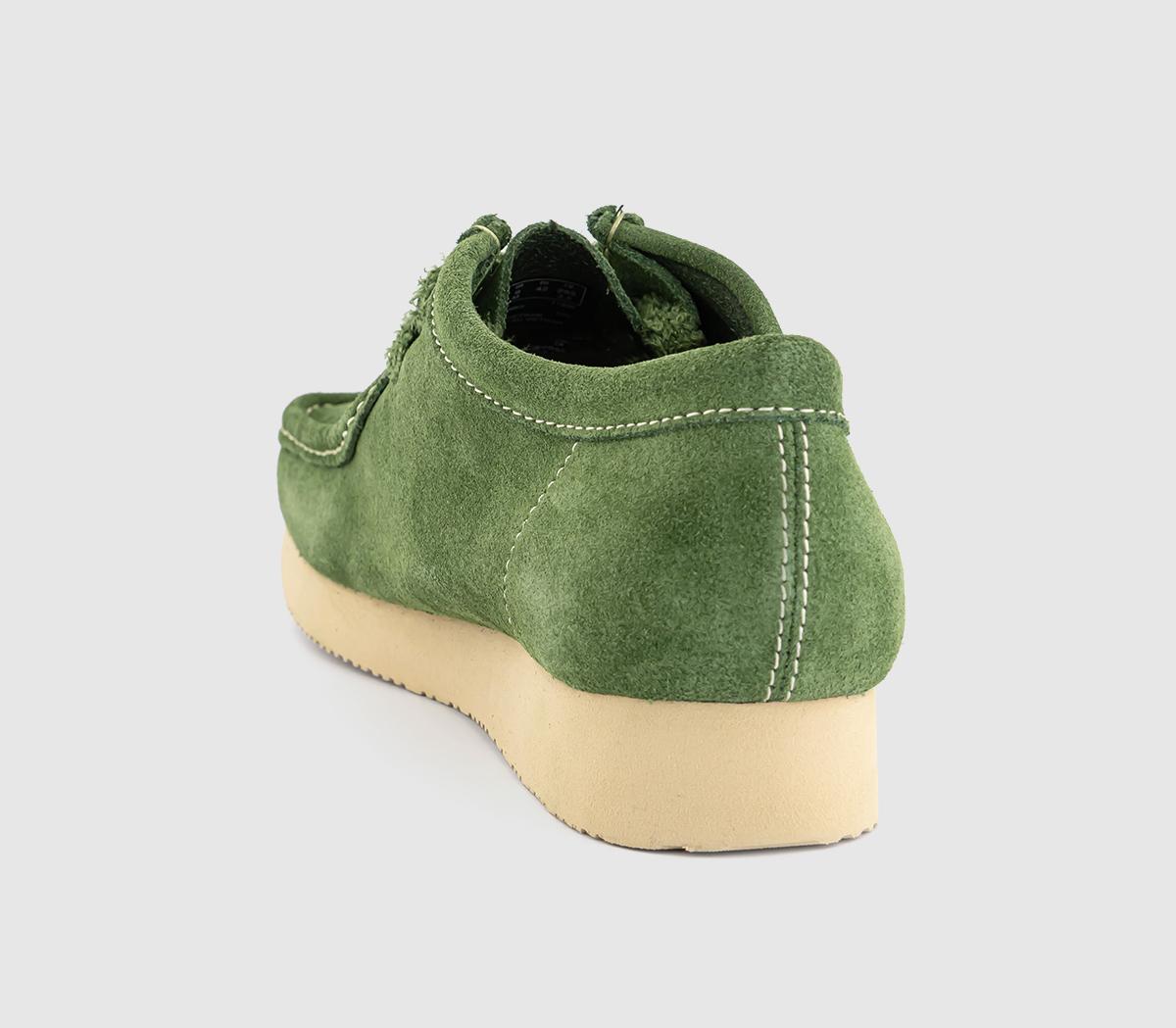 Clarks OriginalsClarks Originals Mens WallabeesGreen