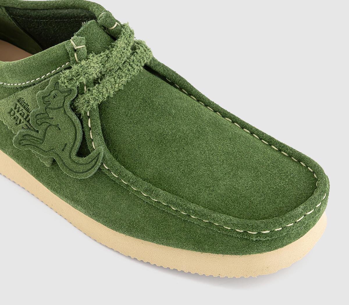 Clarks OriginalsClarks Originals Mens WallabeesGreen