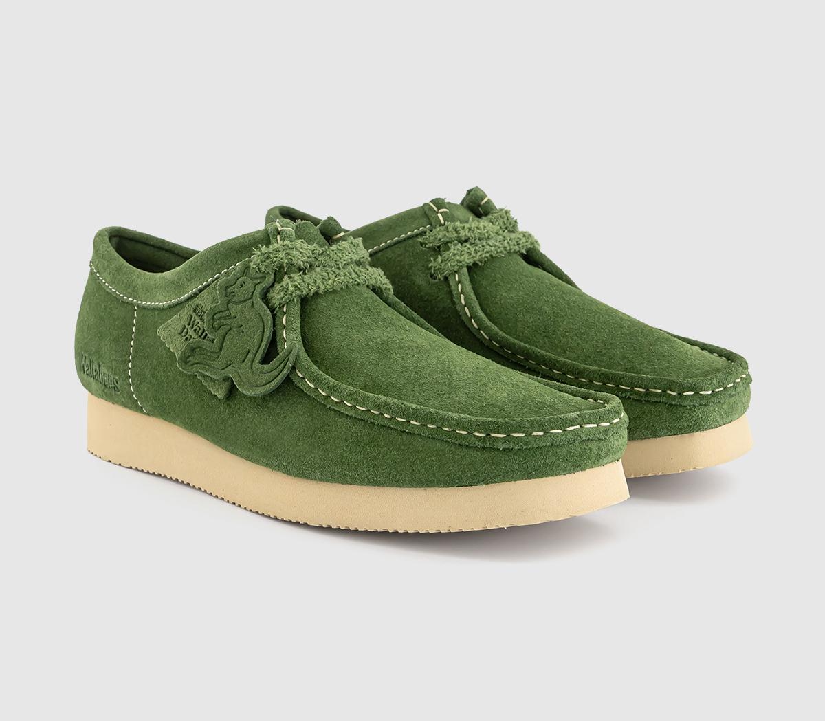 Clarks OriginalsClarks Originals Mens WallabeesGreen