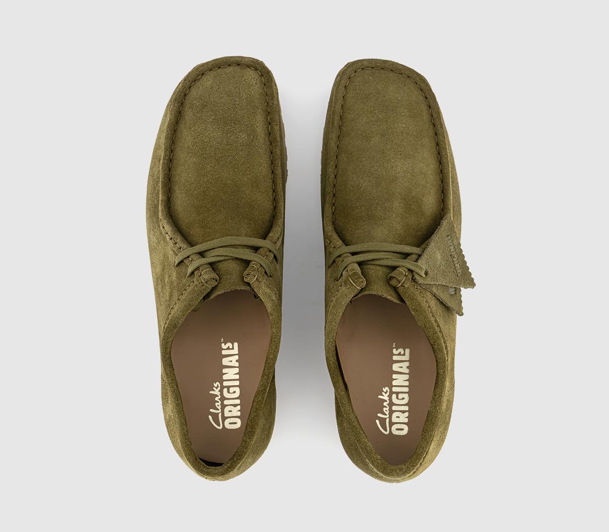 Clarks OriginalsClarks Originals Mens RB WallabeesOlive Suede Rb