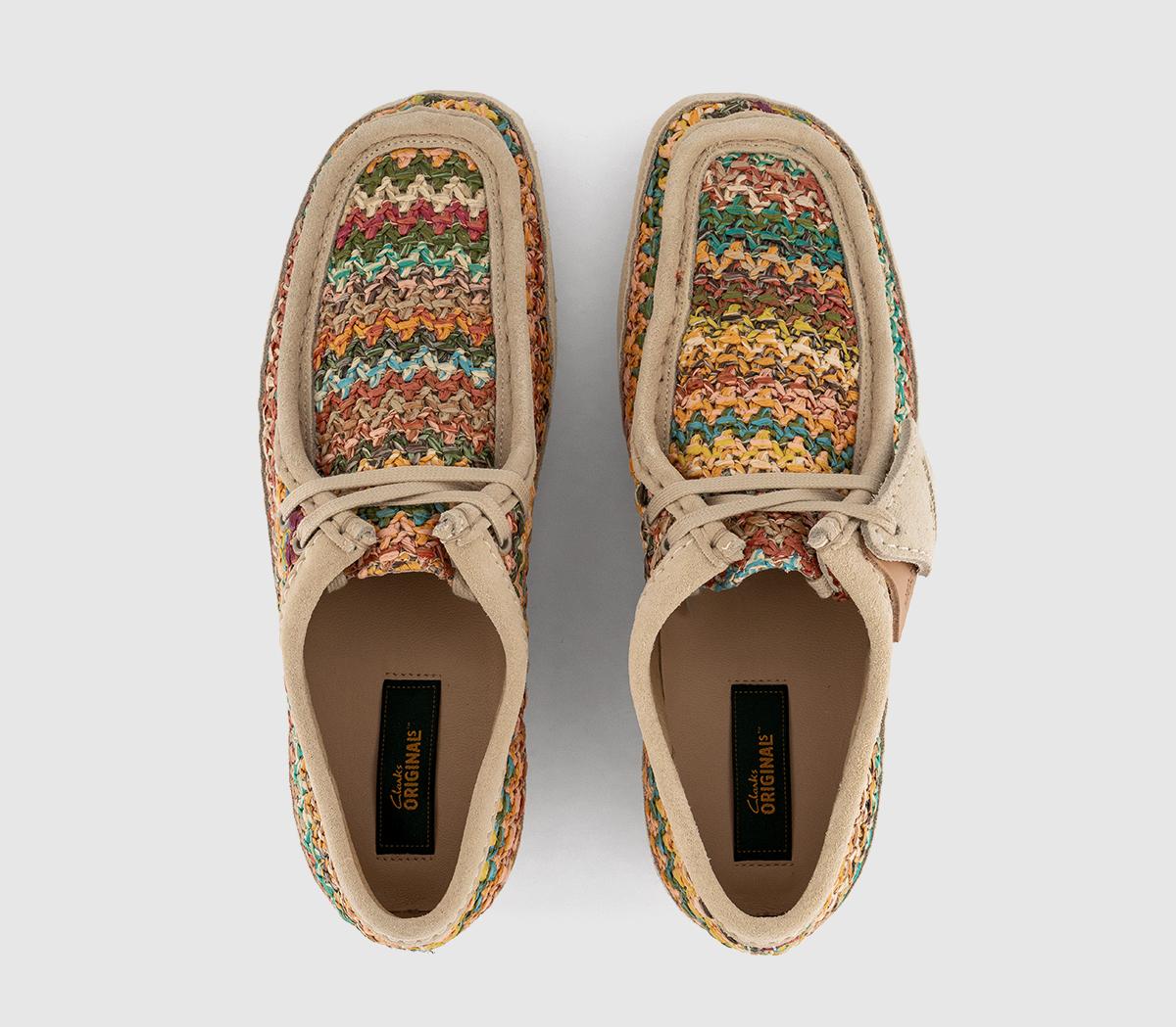 Clarks OriginalsClarks Originals Men's Wallabee ShoesMulticolour Raffia
