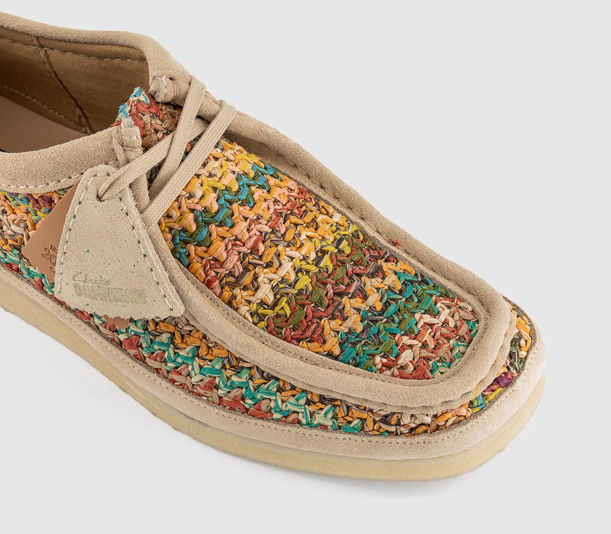 Clarks OriginalsClarks Originals Men's Wallabee ShoesMulticolour Raffia