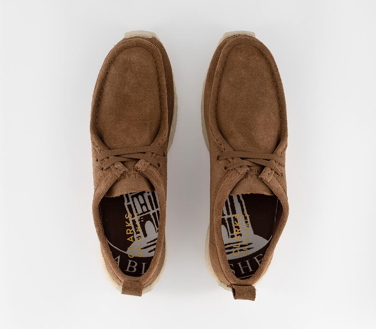 Clarks Originals 8th Street Rossendale Shoes Cola Suede - Men's