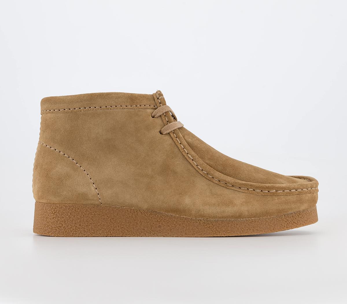 Clarks wallabees hot sale sand suede