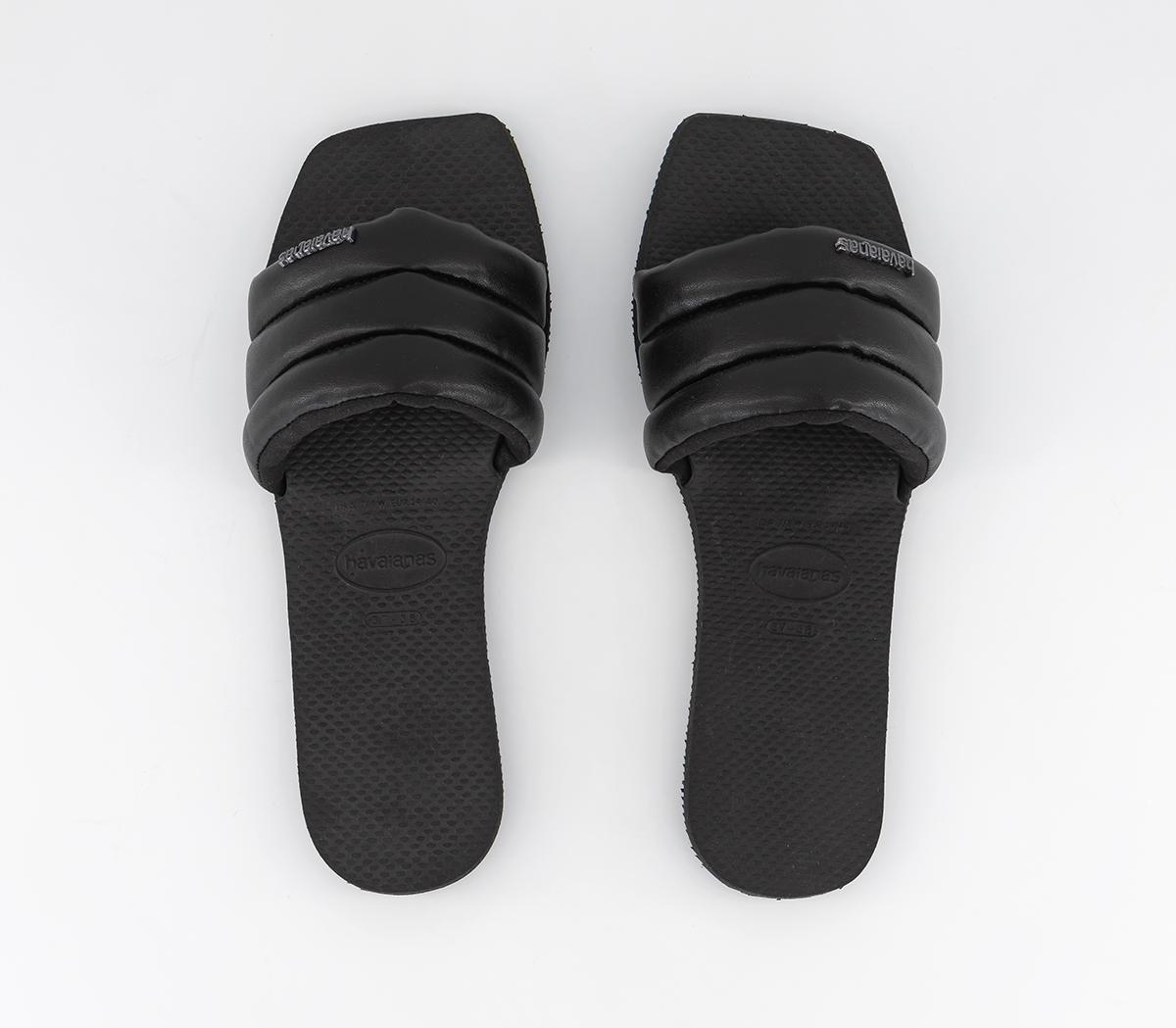 Havaianas You Milan Slides Havaianas You Milan Slides Black
