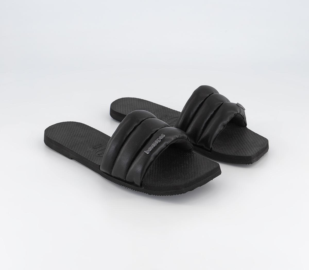 Havaianas You Milan Slides Black - Women’s Sliders