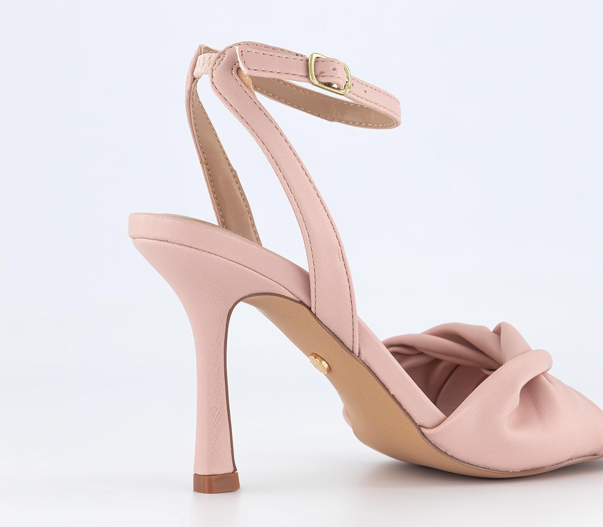 OFFICEHarlow Twist Vamp Heeled SandalsPink
