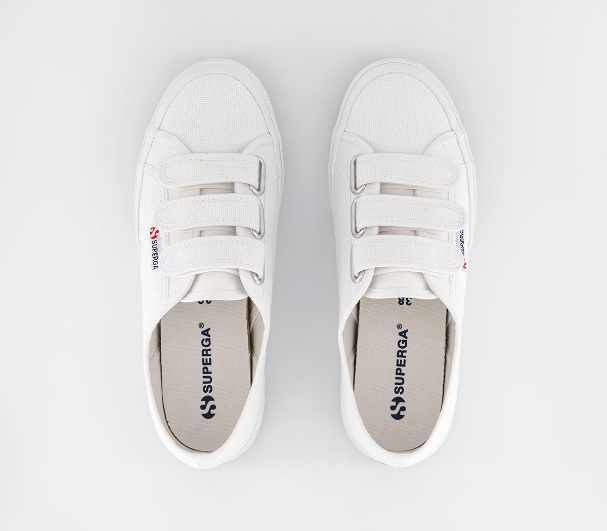 Superga 2750 Strap Shoes White - Women's Trainers