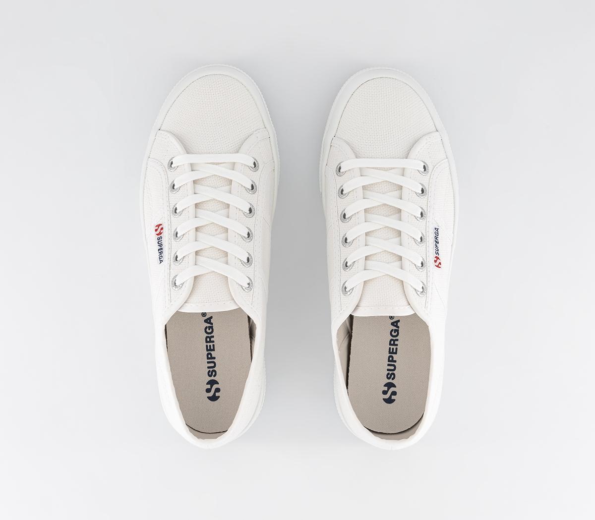 Superga 2740 Platform Trainers Superga 2740 Platform Trainers White