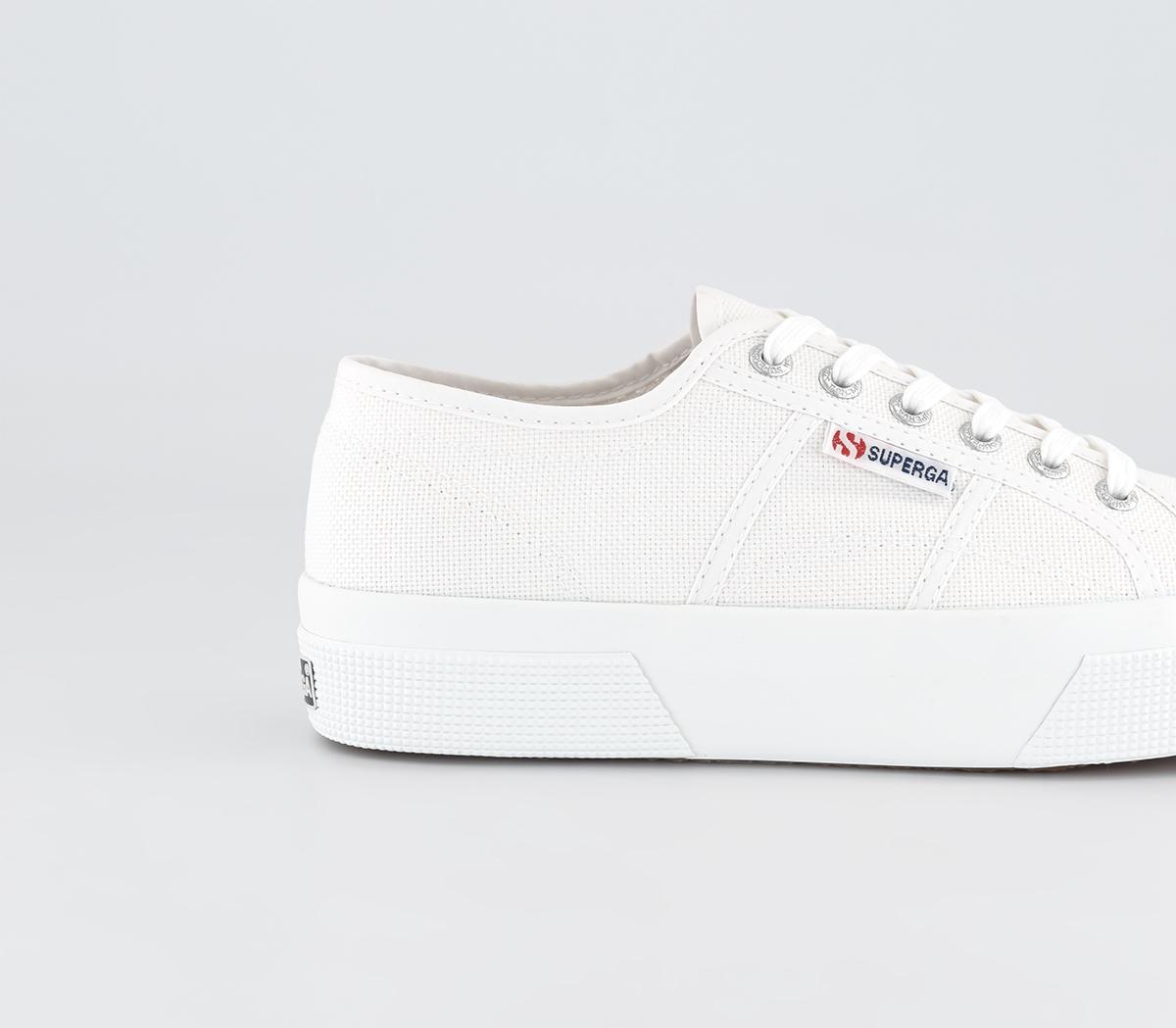 Superga 2740 Platform Trainers Superga 2740 Platform Trainers White