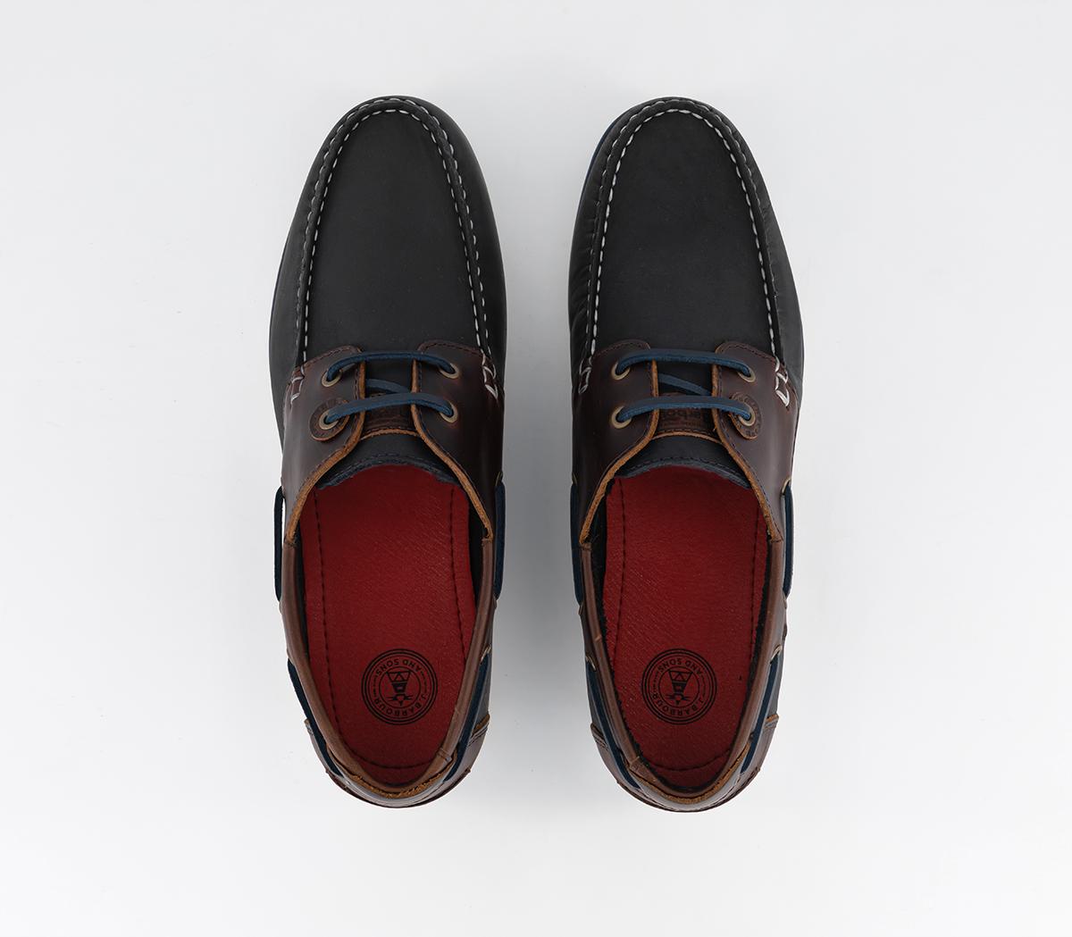 BarbourBarbour Wake Shoes BarbourBarbour Wake Shoes Navy Brown
