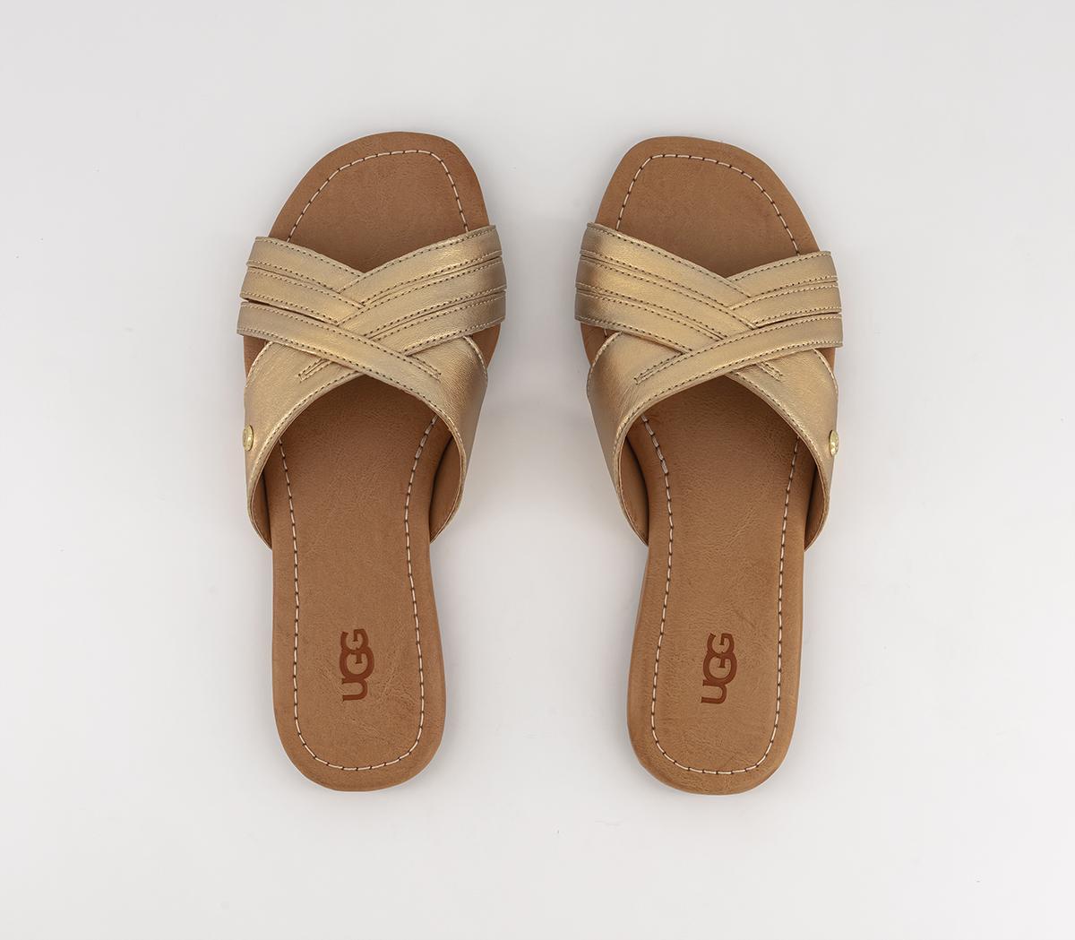 UGGKenleigh SlidesGold Metallic