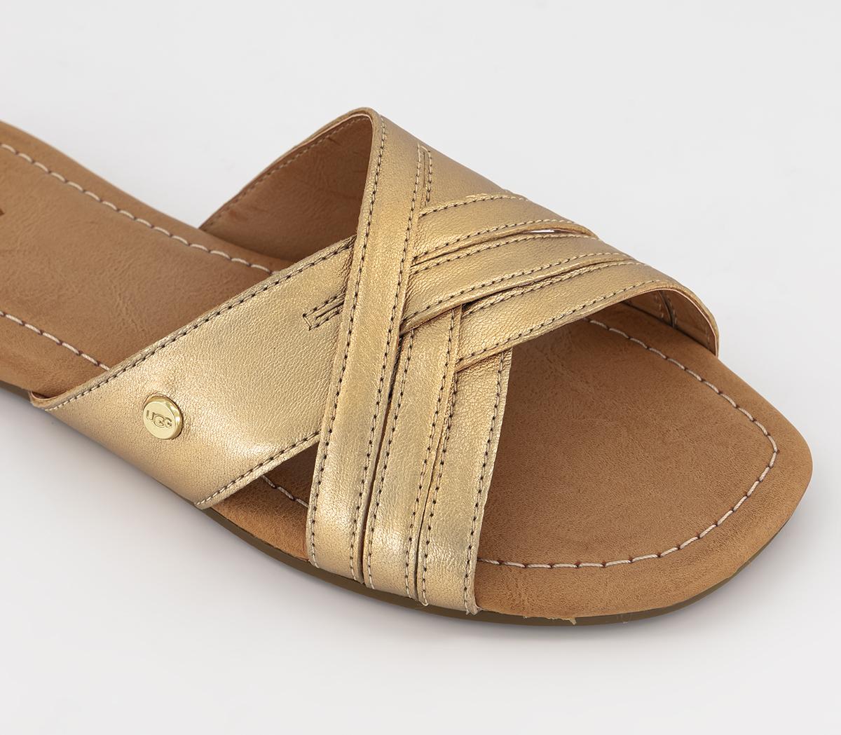 UGGKenleigh SlidesGold Metallic