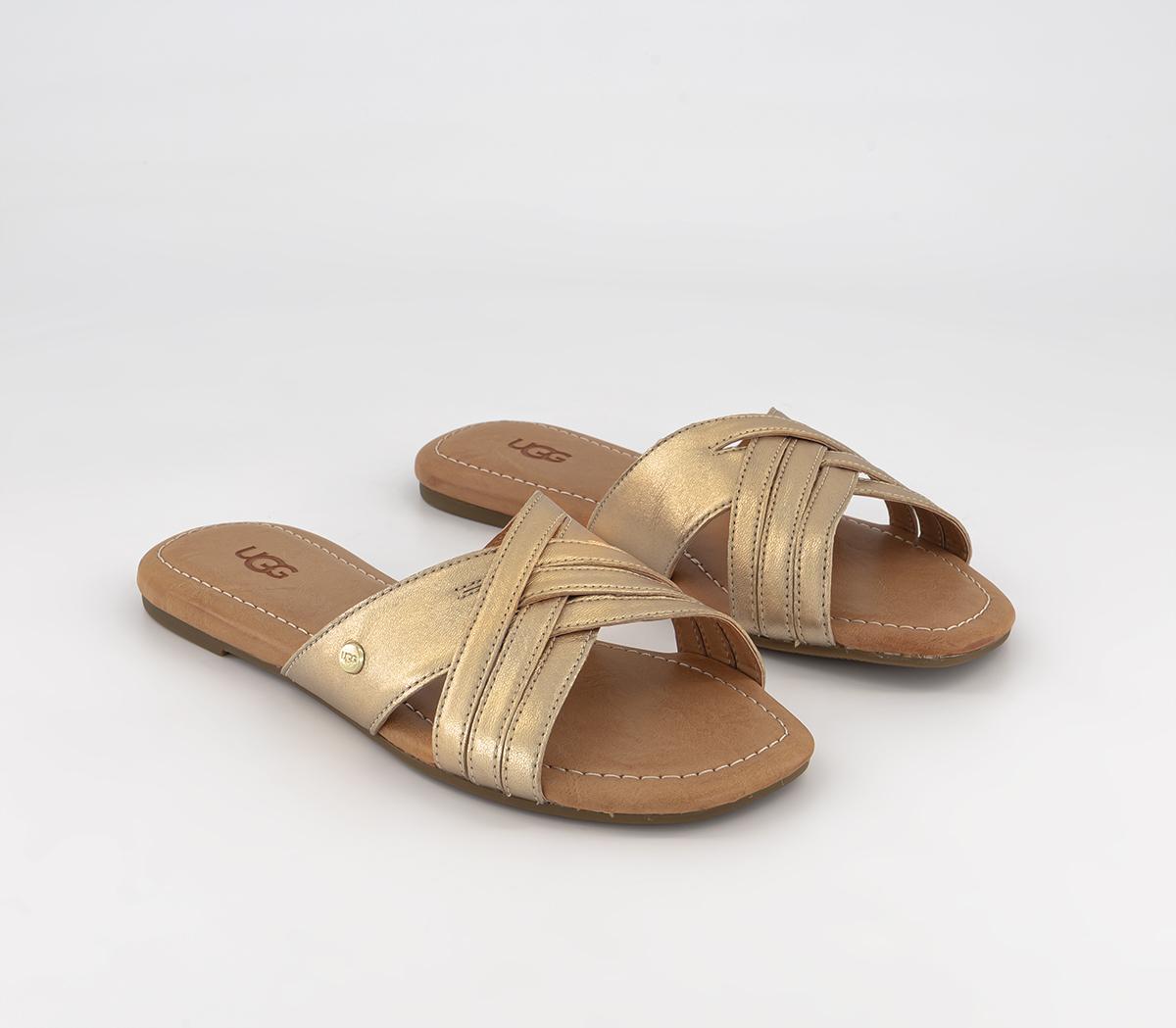 UGGKenleigh SlidesGold Metallic