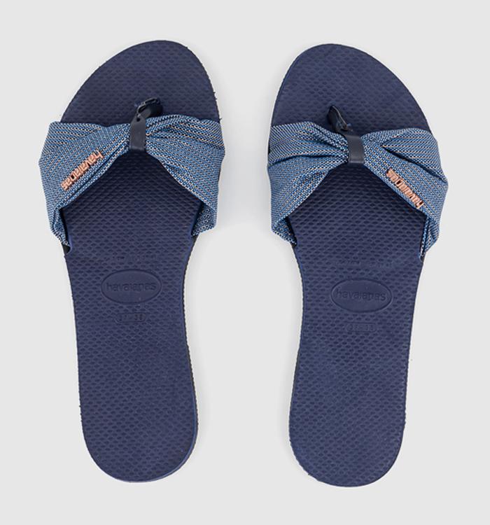 Havaianas slim hot sale navy blue