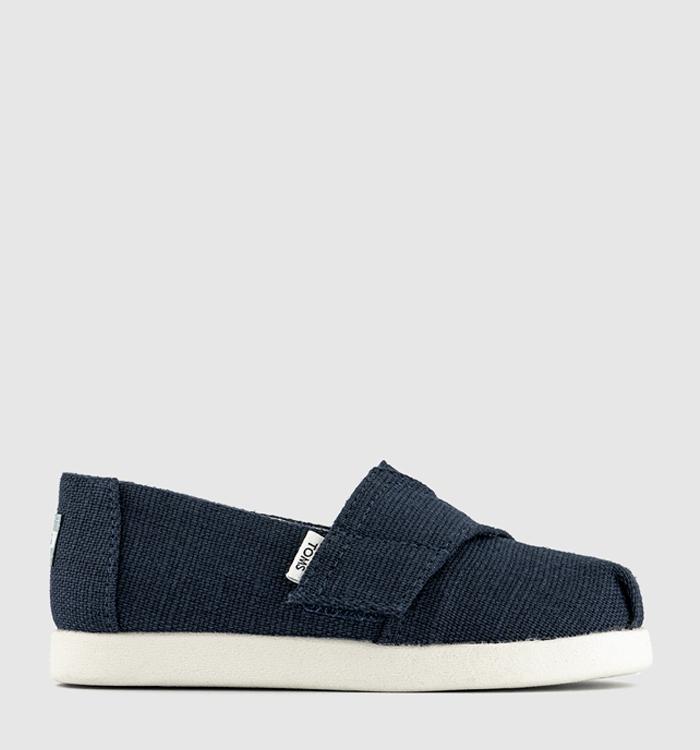TOMS Toms Alpargata Toddler Shoes Navy Canvas