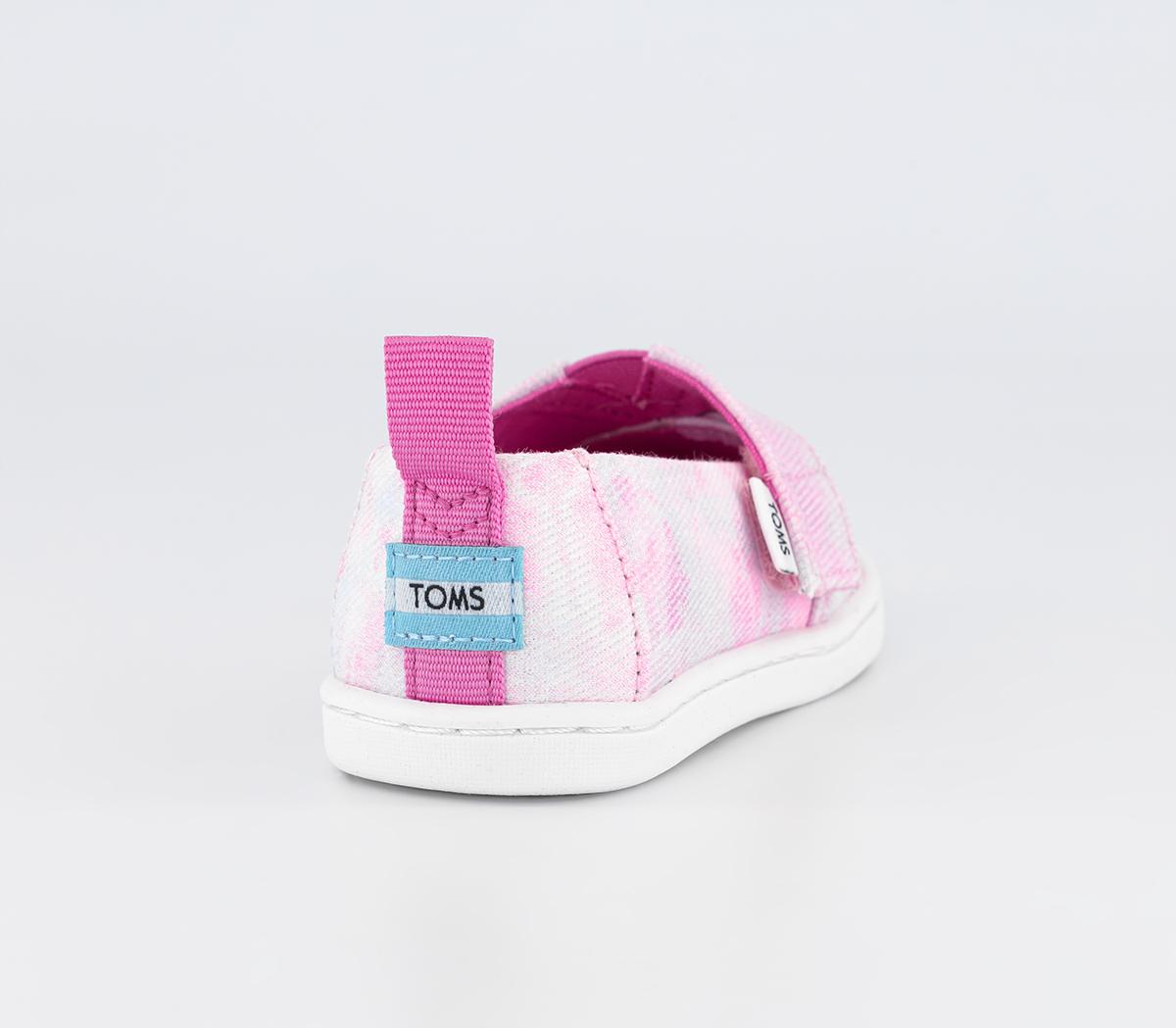 TOMSToms Alpargata Tiny Shoes Neon Pink