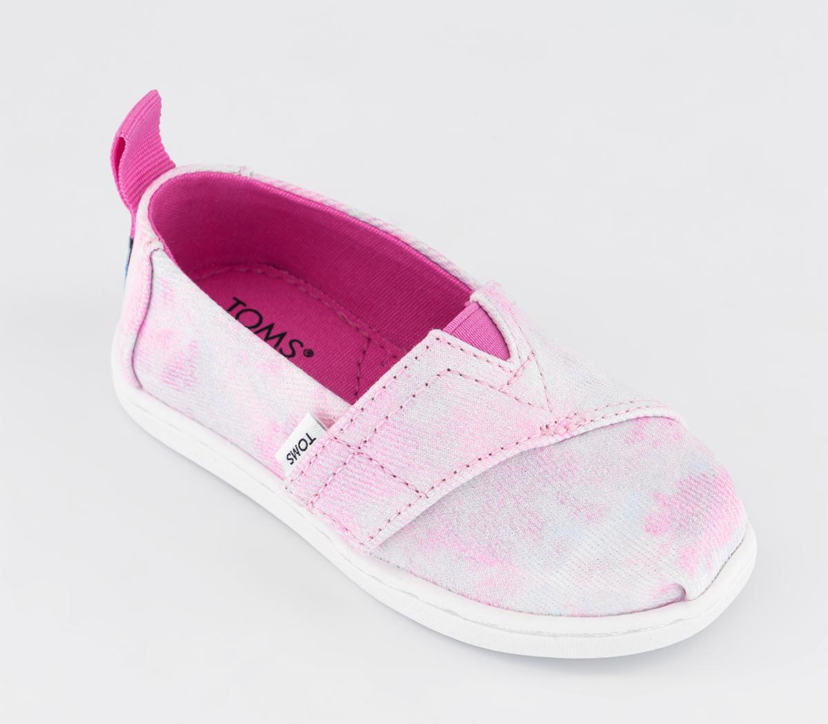 TOMSToms Alpargata Tiny Shoes Neon Pink