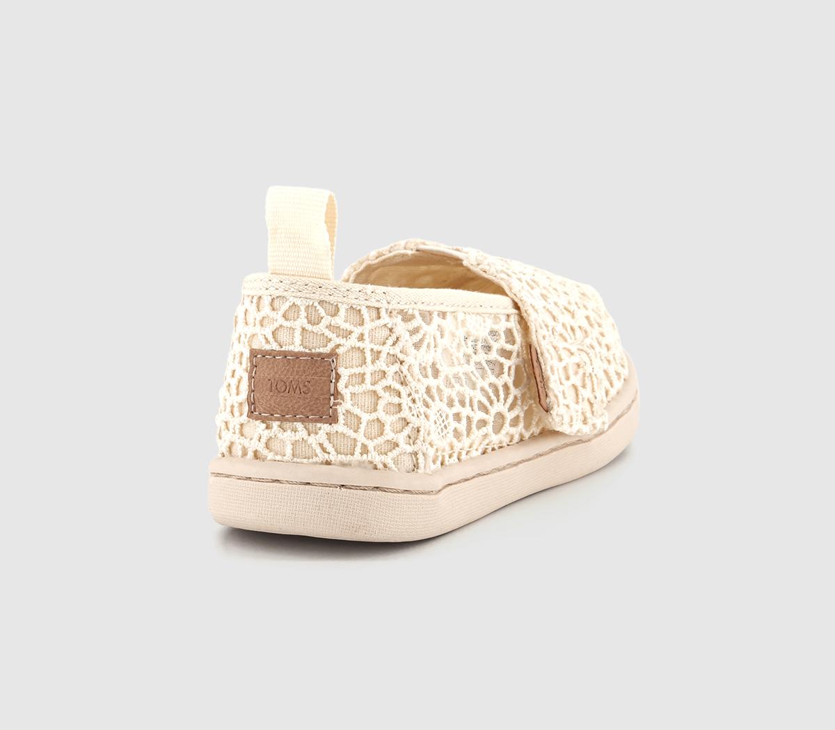 TOMSToms Alpargata Tiny Shoes TOMSToms Alpargata Tiny ShoesNatural Moroccan Crochet