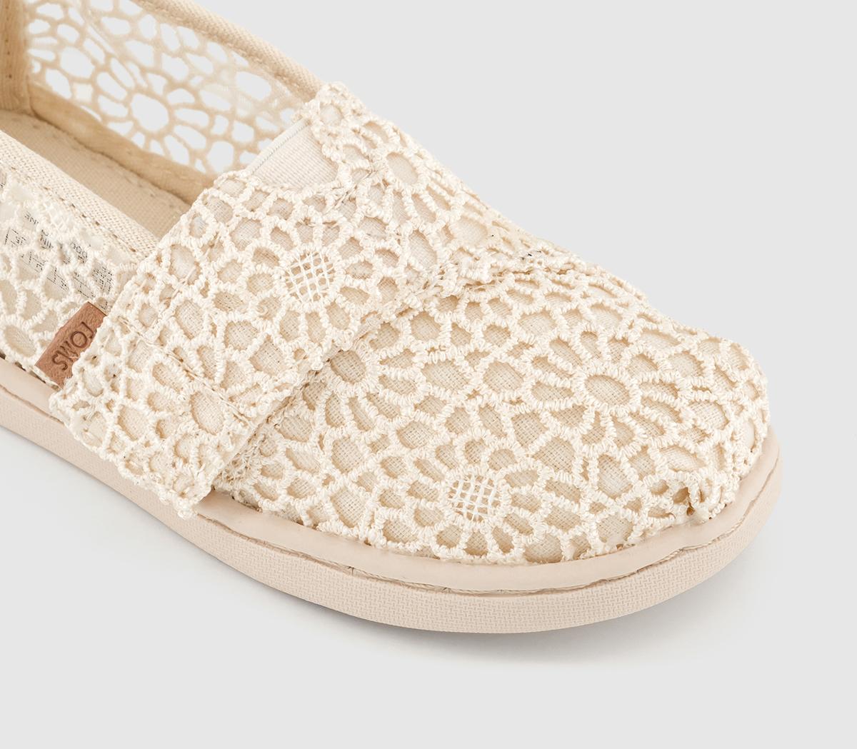 TOMSToms Alpargata Tiny Shoes TOMSToms Alpargata Tiny ShoesNatural Moroccan Crochet