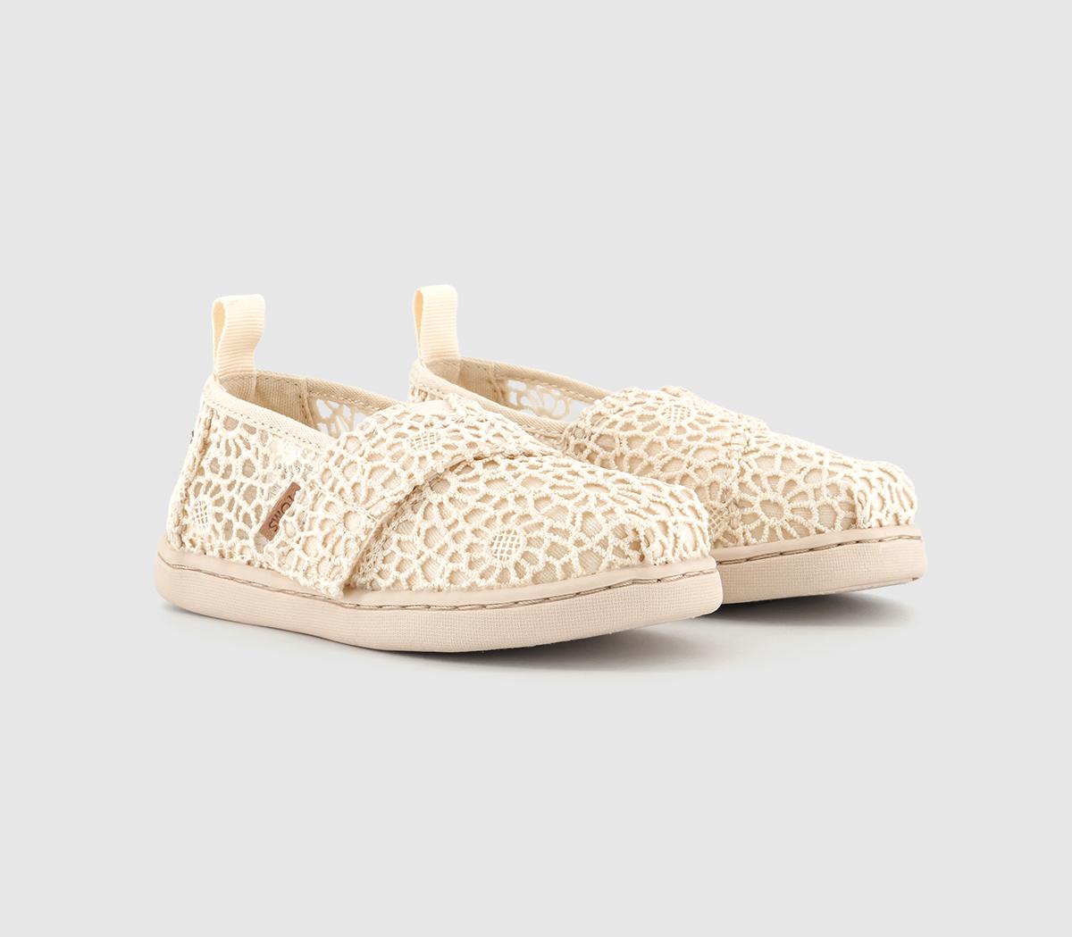 TOMSToms Alpargata Tiny Shoes TOMSToms Alpargata Tiny ShoesNatural Moroccan Crochet