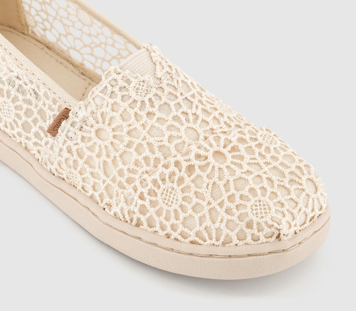 TOMSToms Alpargata Youth ShoesNatural Moroccan Crochet