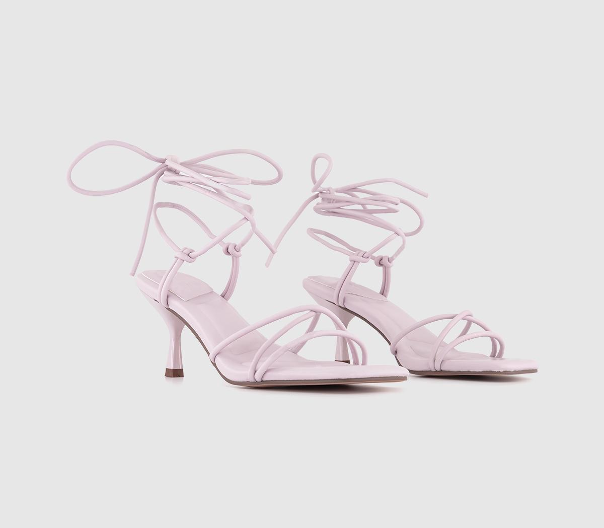 OFFICEMaddox Strappy Knot Kitten Heel SandalsPink