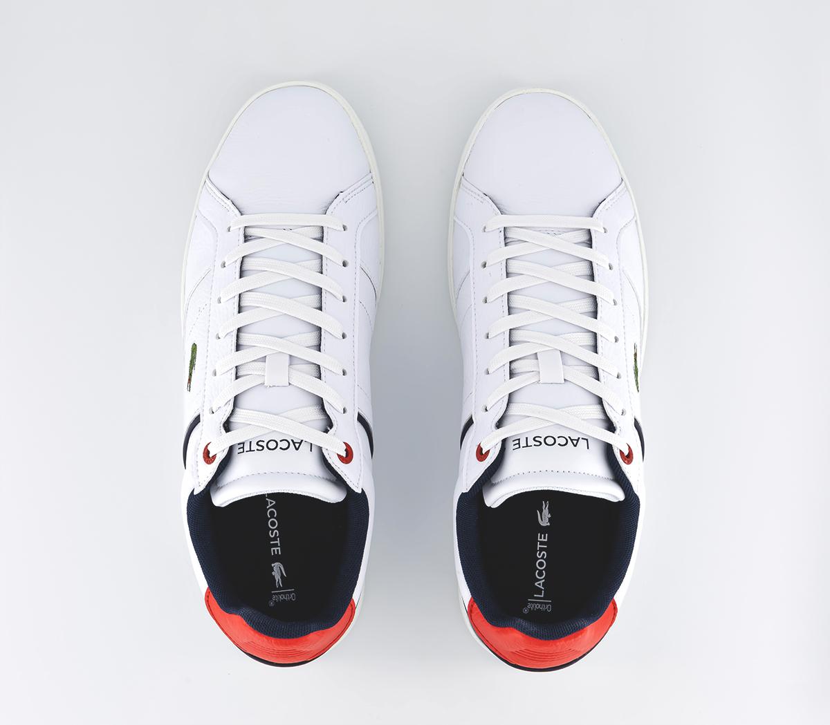 Lacoste Europa Pro Trainers Lacoste Europa Pro Trainers White Navy