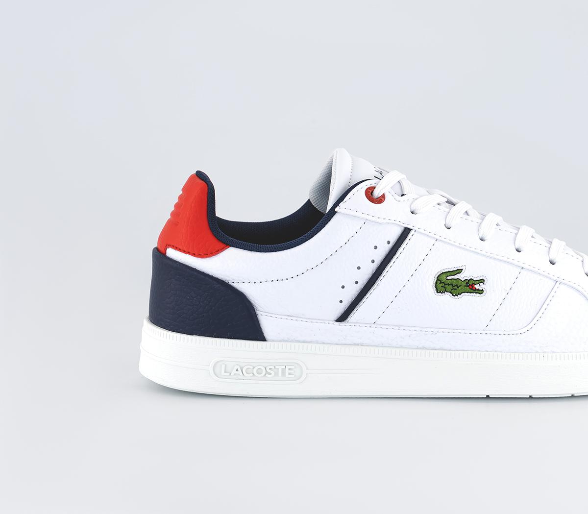 Lacoste Europa Pro Trainers Lacoste Europa Pro Trainers White Navy