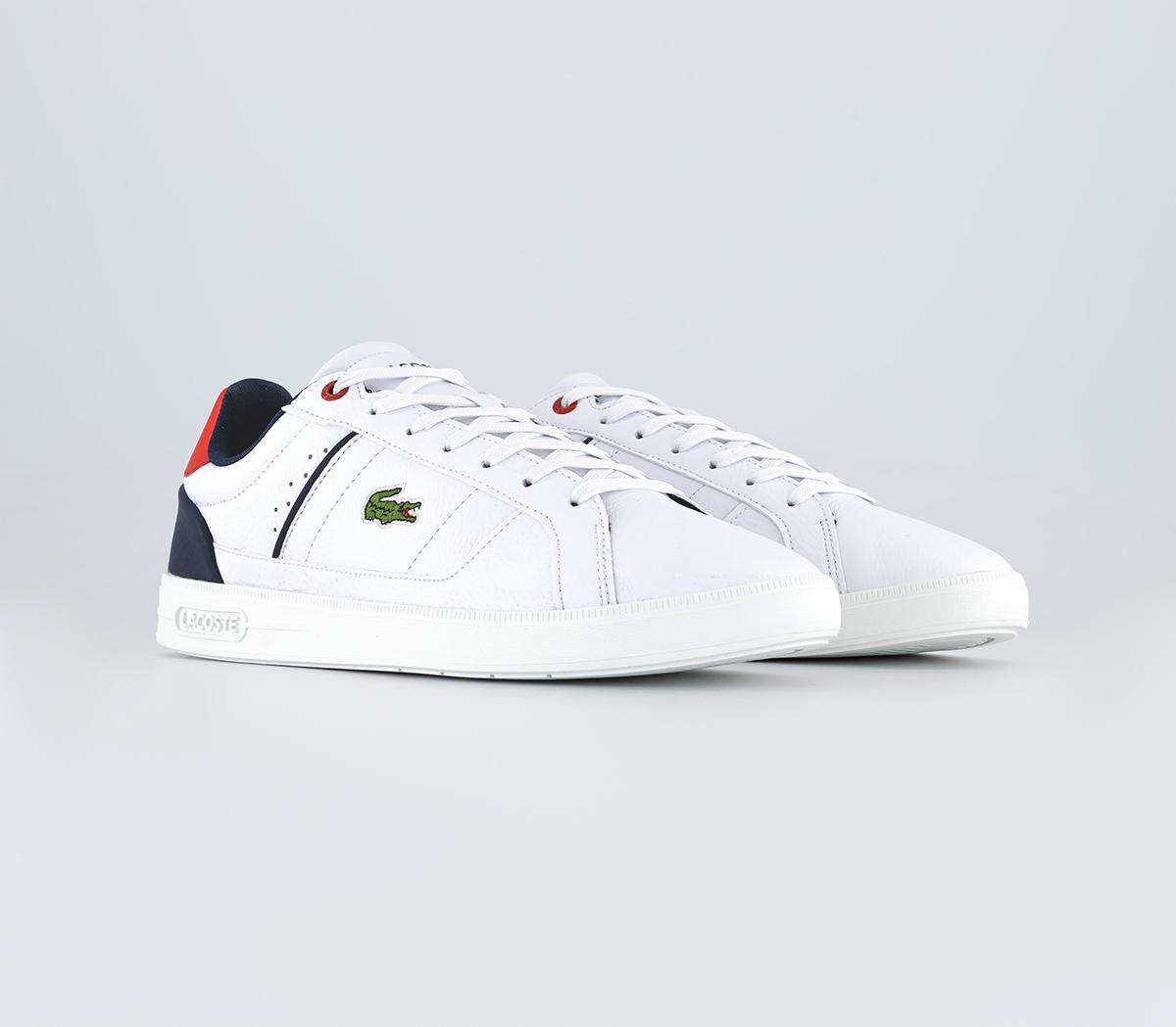 Lacoste Europa Pro Trainers Lacoste Europa Pro Trainers White Navy