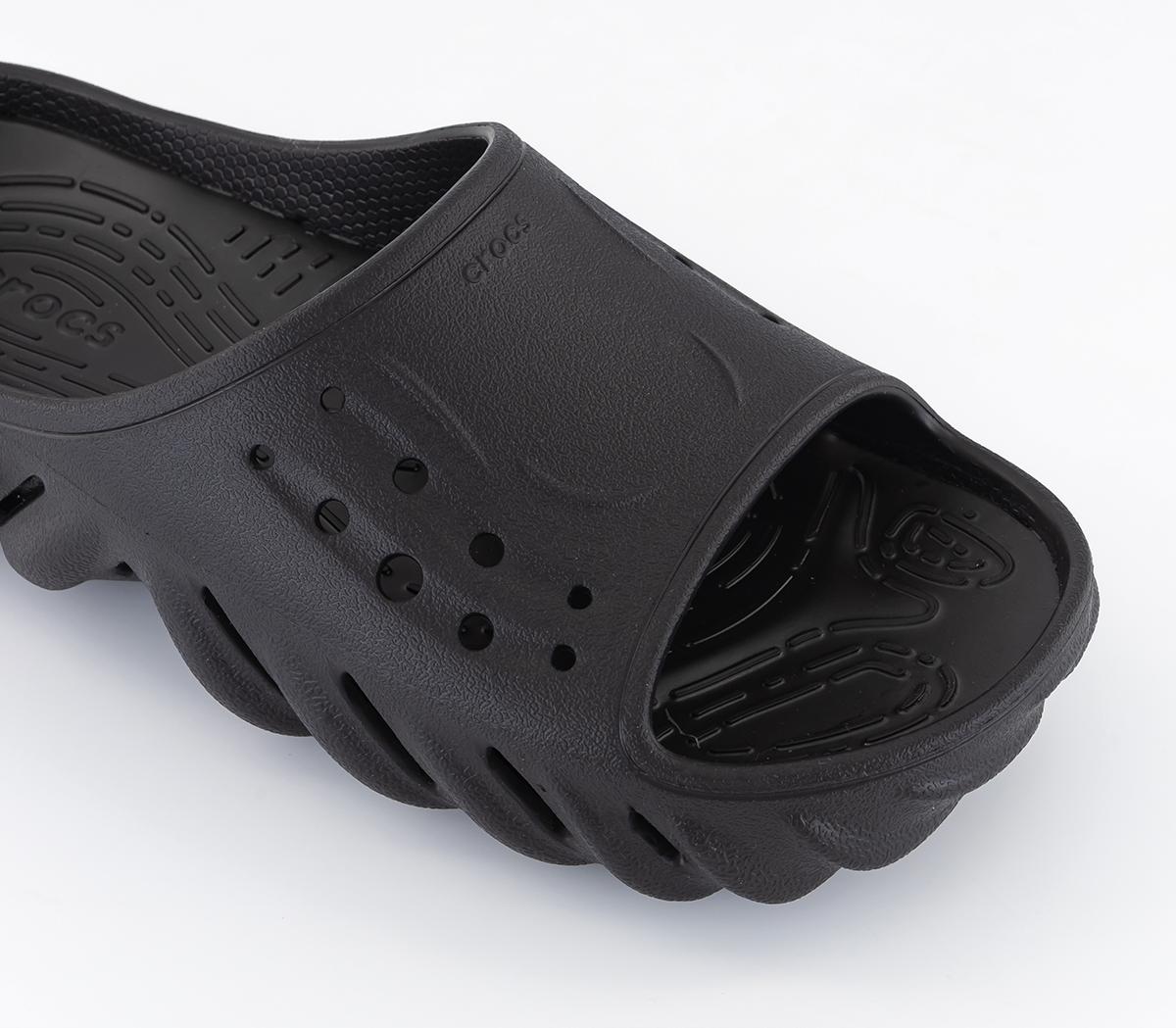CrocsEcho Kids SlidesBlack