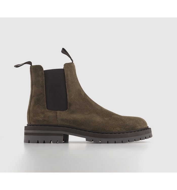 Common Projects Chelsea Boots Grey Suede