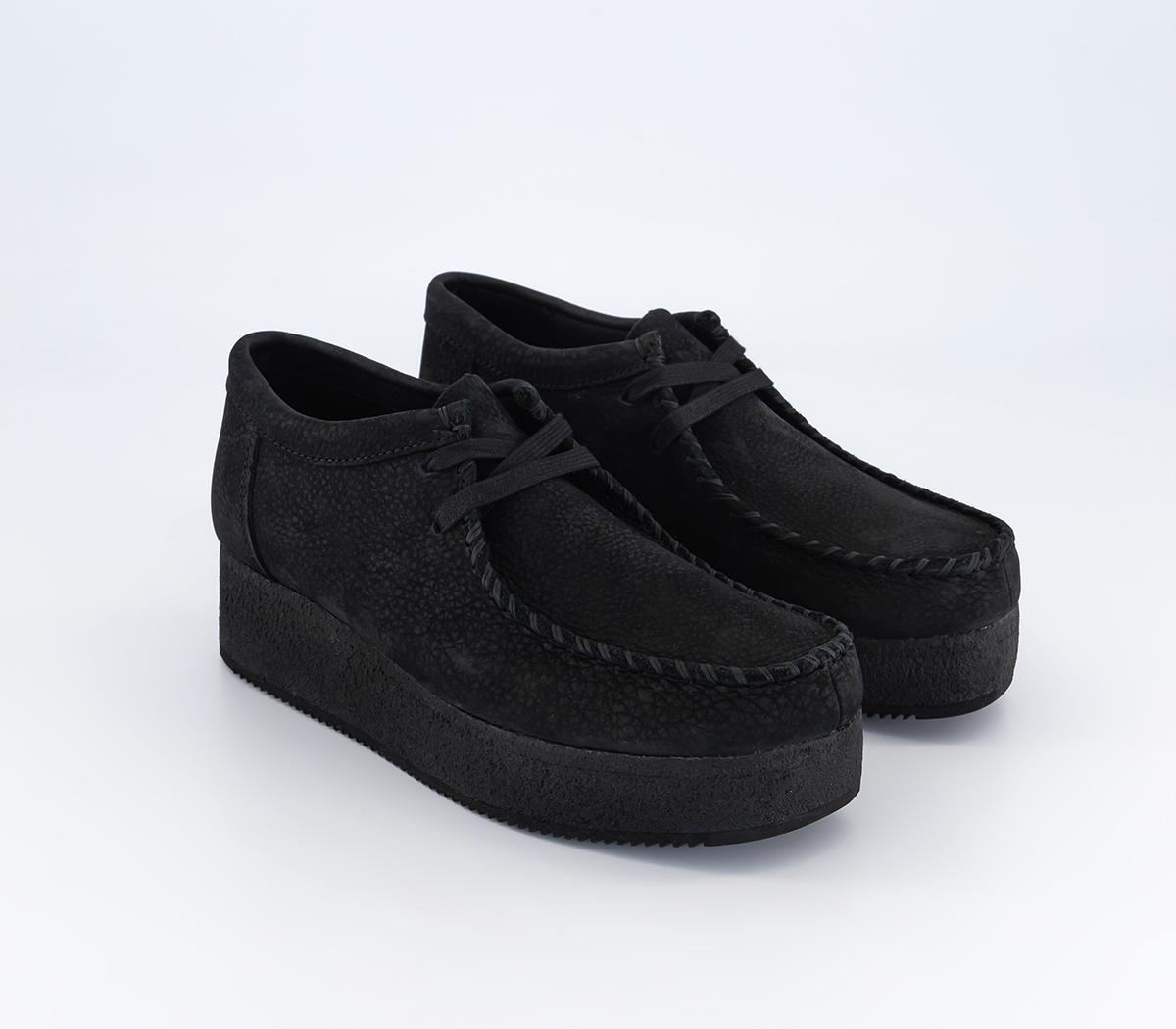 Clarks OriginalsClarks Originals Womens Wallacraft LoBlack Nubuck
