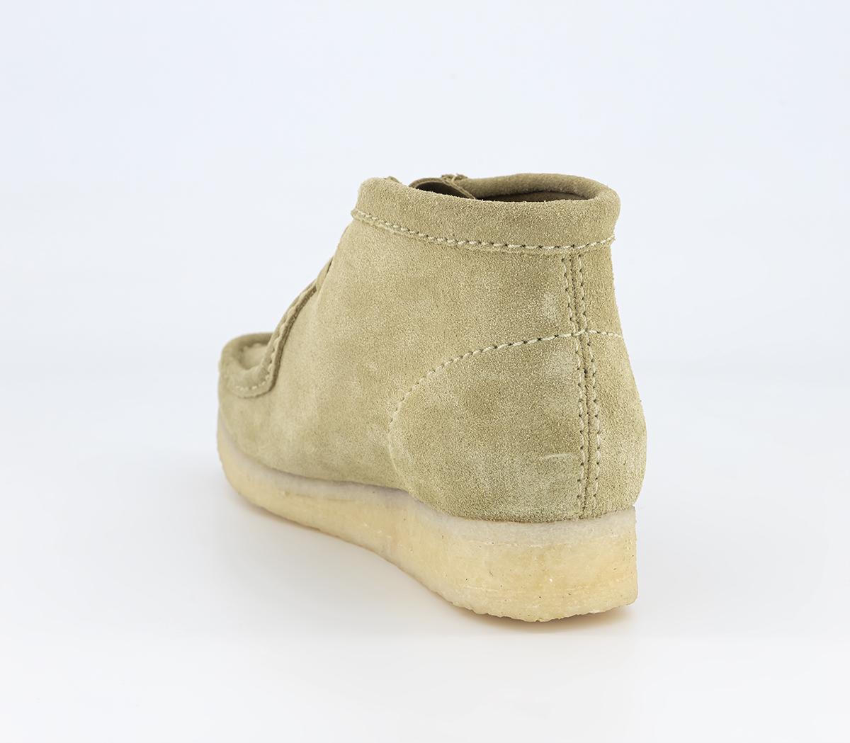Clarks OriginalsClarks Originals Womens Wallabee BootsMaple Suede