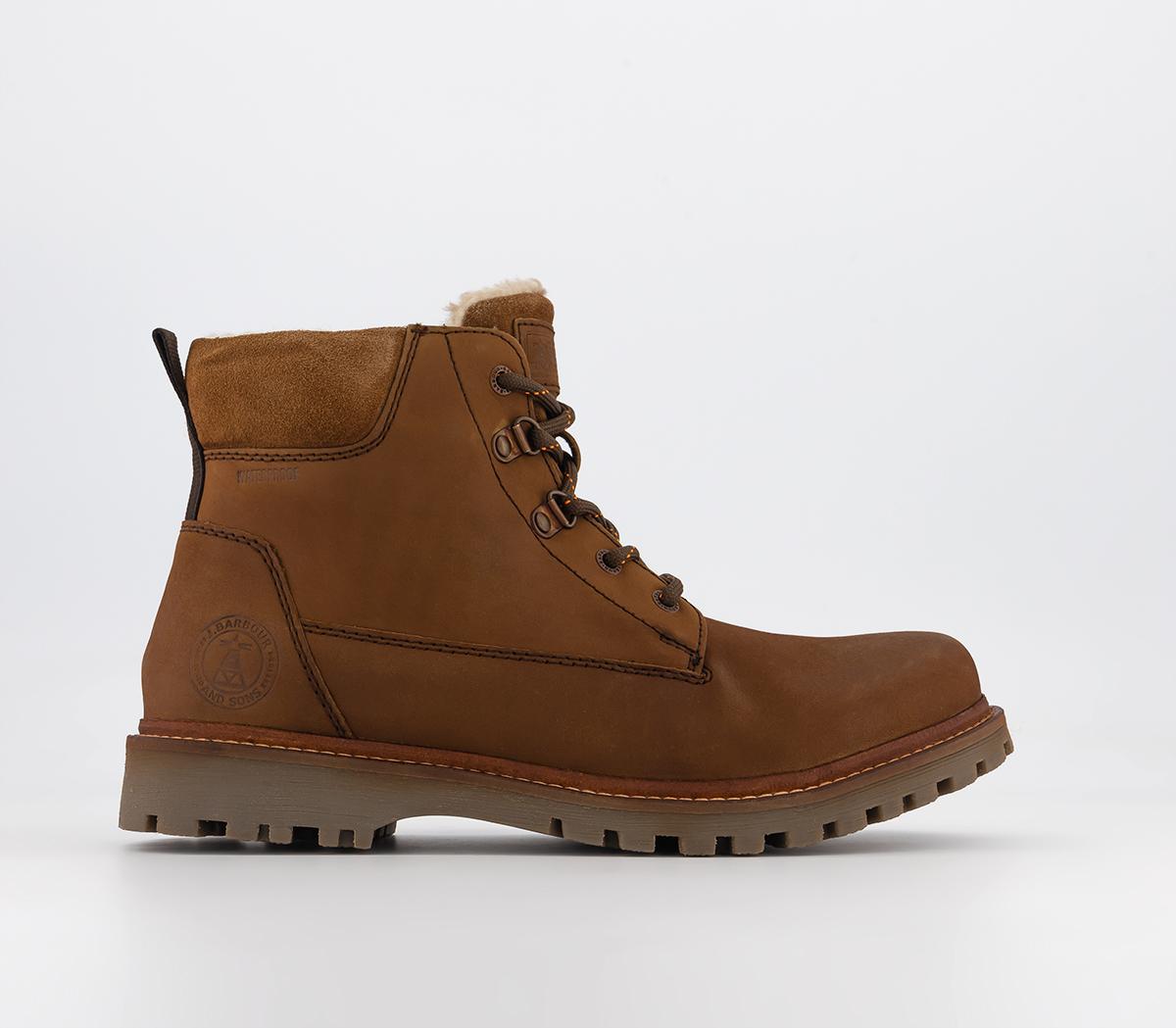 Barbour burghley hot sale boots chestnut