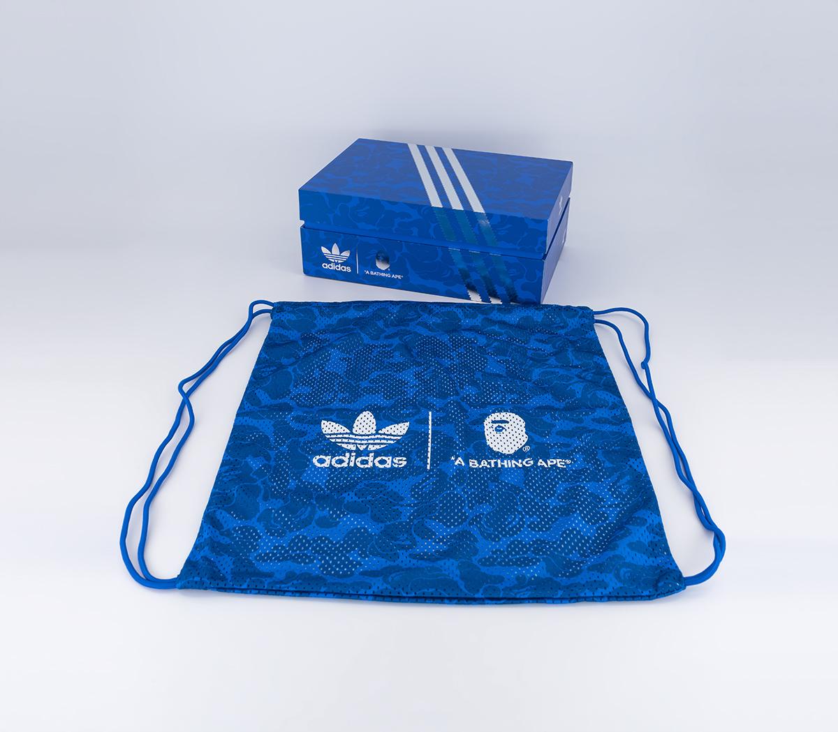 adidasCampus 80s BAPE TrainersCollegiate Navy White Off White