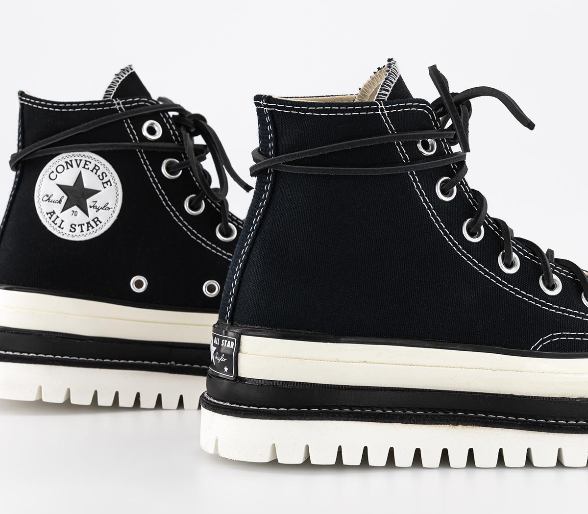 Converse Chuck Taylor 70 Canvas Trek Hi Trainers Black - Men's