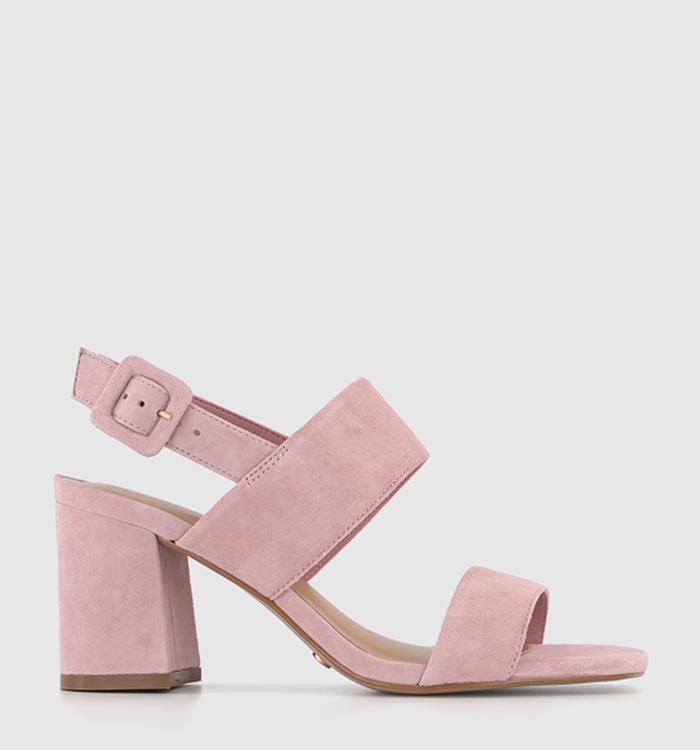 Pink block sale heel shoes uk